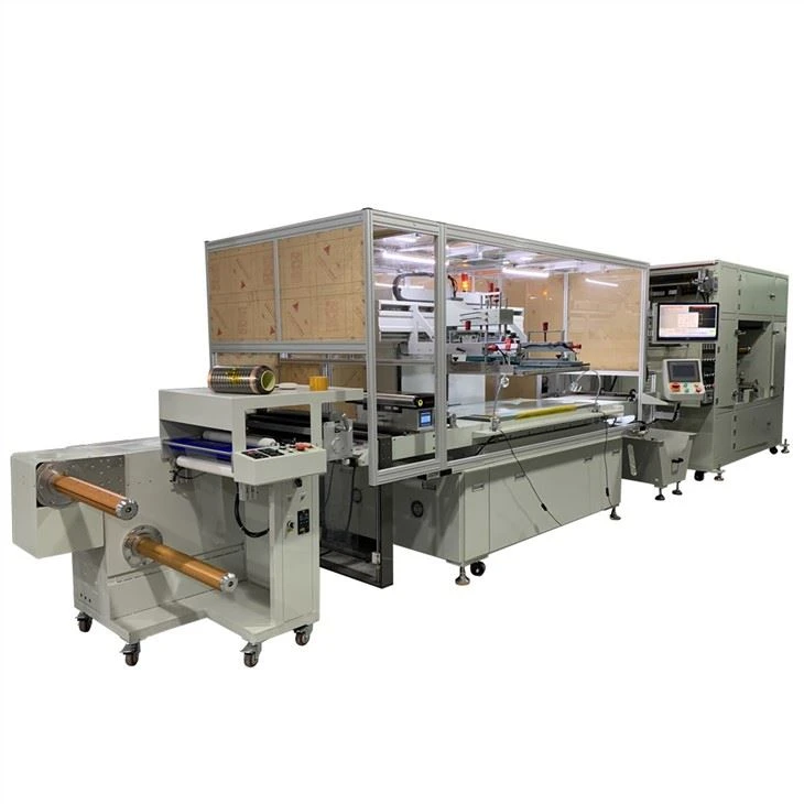 Roll To Roll CCD Registering Screen Printer Roll To Roll CCD Registering Screen Printer